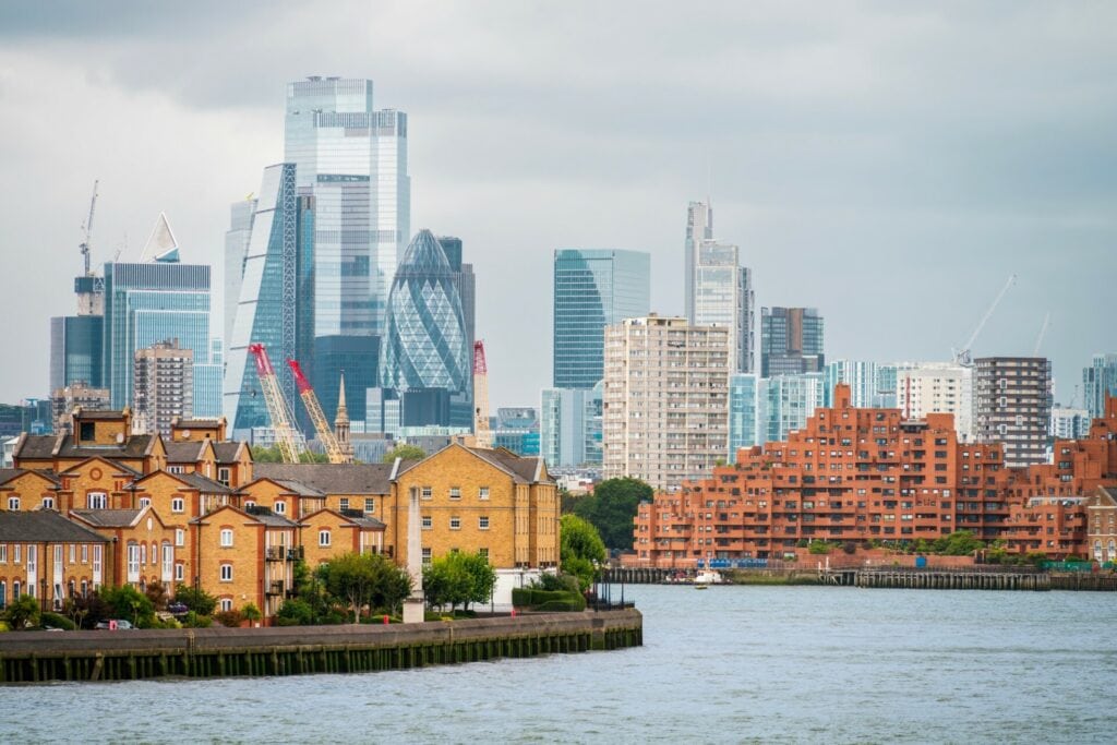 Cityscape of London, United Kingdom